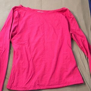 Banana Republic Fuchsia Long Sleeve Top